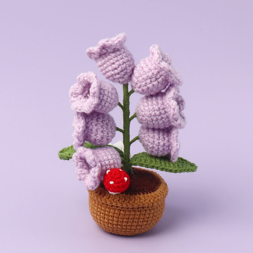 Handmade Crochet Lily Lights